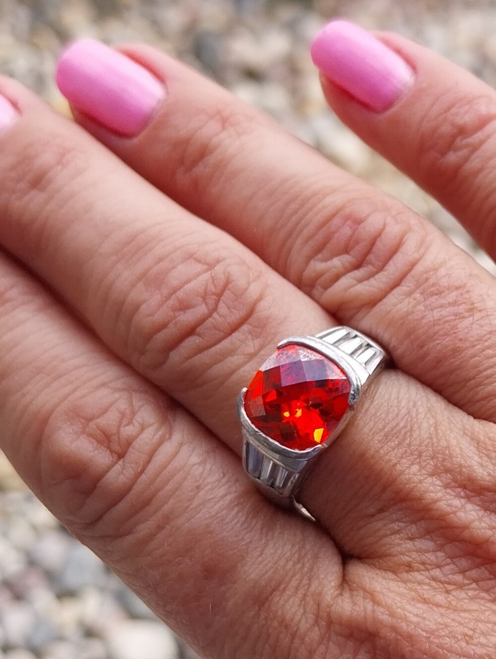 Sterling  Silver Ring - Women Jewelry